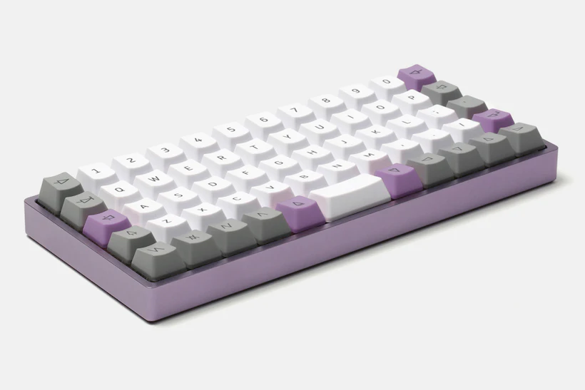 purple compact keyboard